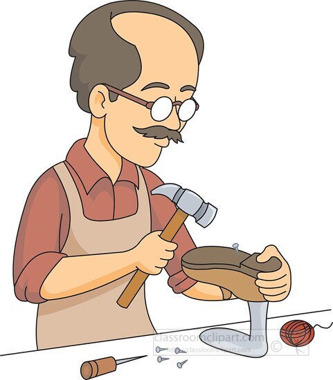 shoemaker clipart 5910 Classroom Clip Art