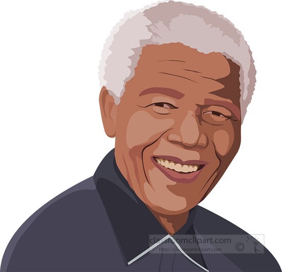 south african president nelson mandela clipart 125 - Classroom Clip Art