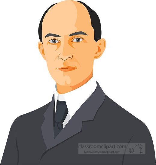 wilbur wright inventor clipart - Classroom Clip Art