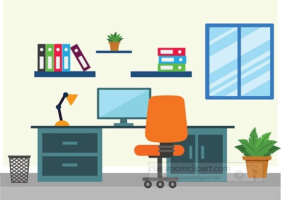 Business Clipart-business office people work 255