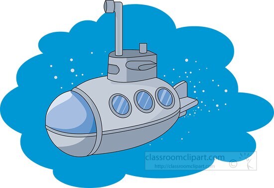 submarine cartoon clipart