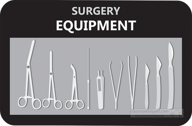 surgical equipment medical gray color