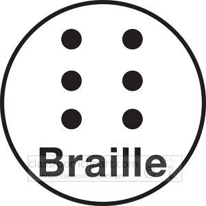 symbol accessibility braille