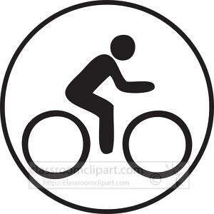 symbol bicycle trail 2