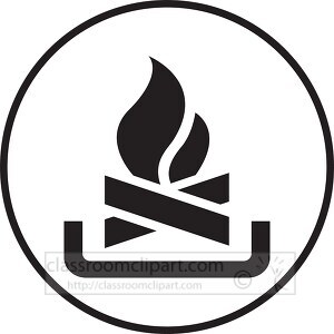 symbol campfire