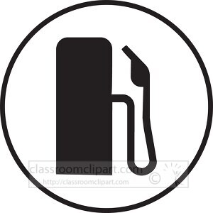 symbol gas station