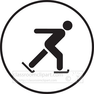 symbol ice skating