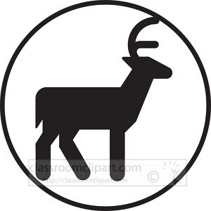 symbol misc deer viewing