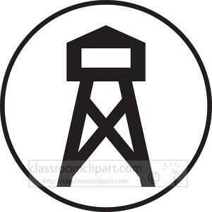 symbol misc lookout tower