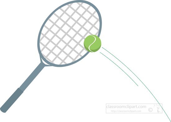 tennis racquet with ball