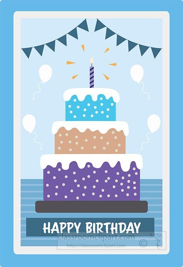Brown cake with light blue icing and red cherry vector illustration on  white background Stock Vector Image  Art  Alamy