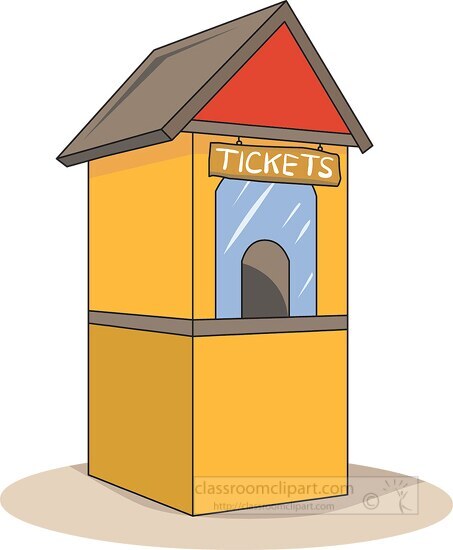 free clipart of a ticket
