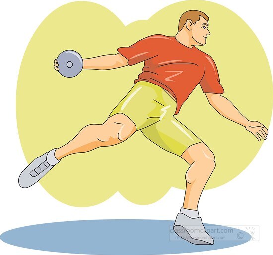 Track and Field Discus Throw