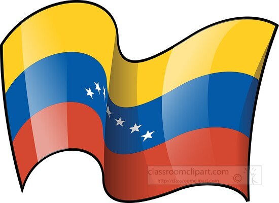 Venezuela wavy country flag maker 2a