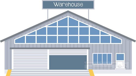 warehouse building clipart 139