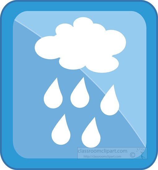 weather icons rain clouds 2