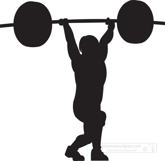 olympic weightlifting clipart