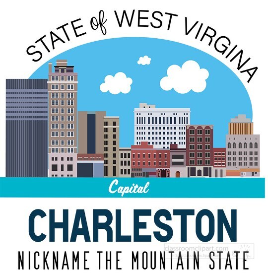 west virginia state capital charleston nickname mountain state v