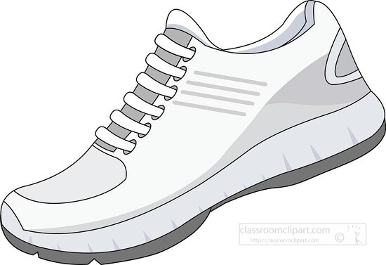 tennis shoe clip art