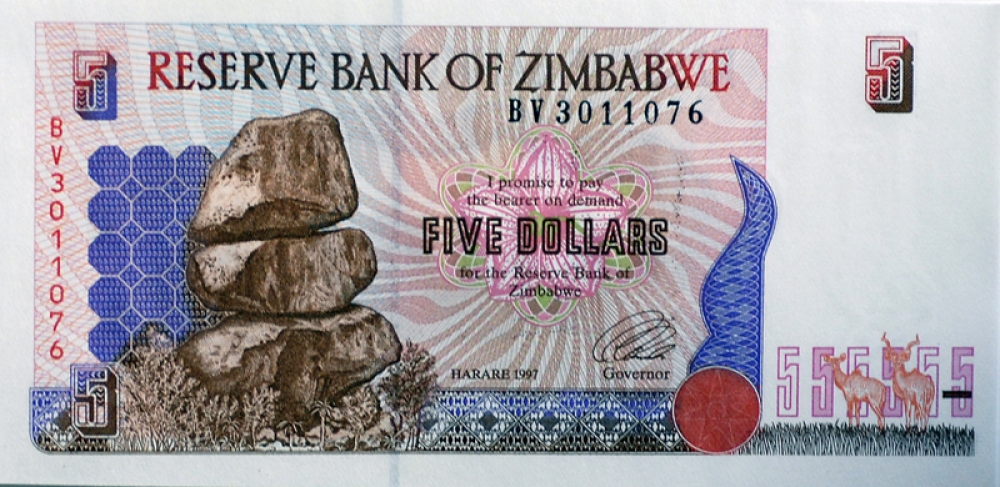 zimbabwe banknote 229