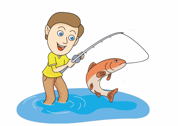 Catching a Fish Animation