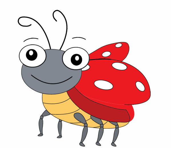 lady bug animated clipart