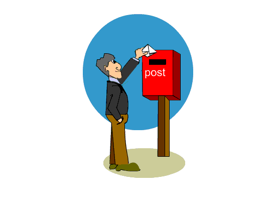 mail box post