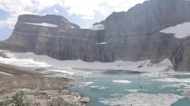 grinnell glacier landscape video glacier national park