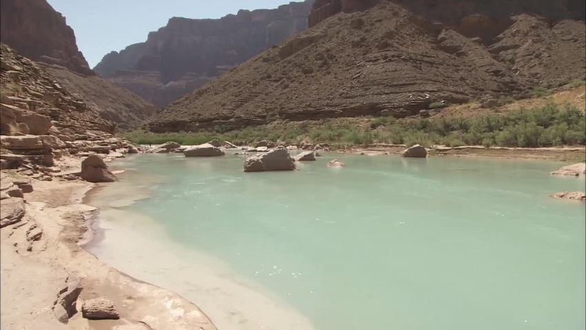 scenic clips from the little colorado river video