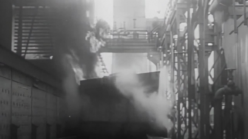 Steel Mill 1937 historic video footage