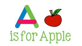 A is for Apple Animated Clipart