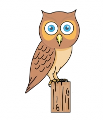 Animation of an Owl