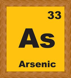 arsenic periodic chart clipart