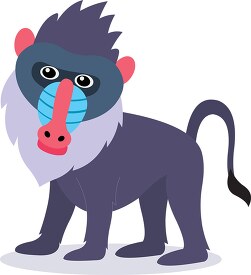 Baboon clip art