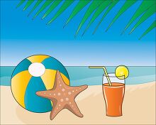 beach ball drink shells