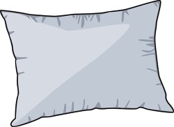 bedroom bed pillow clipart
