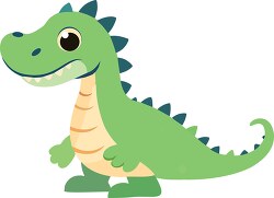 cartoon green dinosaur with a big smile on its face