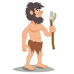 cartoon style caveman