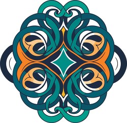 celtic design decorative pattern