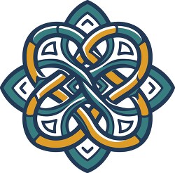 celtic design symbol flower pattern