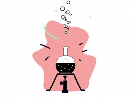 chemistry beaker animated clipart 2