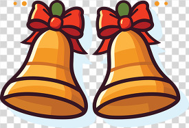 christmas bells icon style 2 transparent png clipart