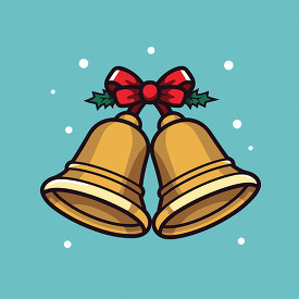 christmas bells icon style transparent png clipart