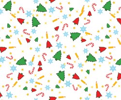 christmas tree candy cane pattern clipart
