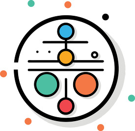 circles in a circle design element