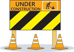 construction sign 12313