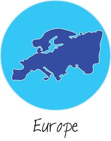 continent europe icon