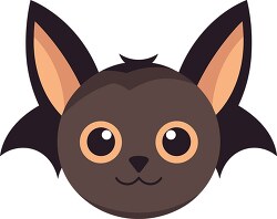 cute bat animal face