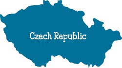 czech republic color map