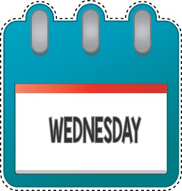 day of the week calendar wednesday